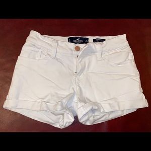 Hollister White Shorts